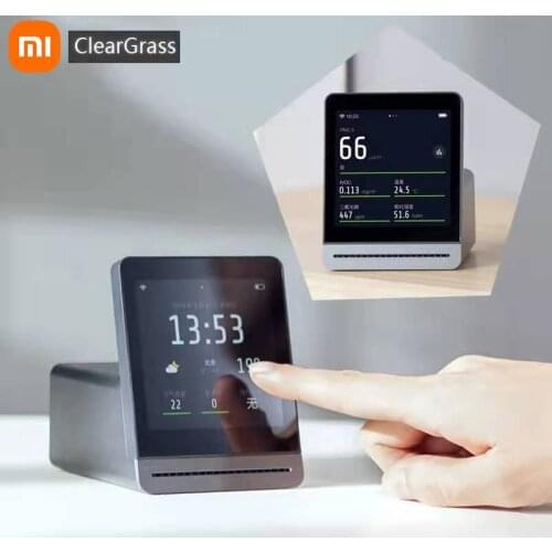 Youpin ClearGrass Air monitor Retina Touch IPS Screen Mobile Touch Operation Indoor Outdoor Clear Grass Air Detector