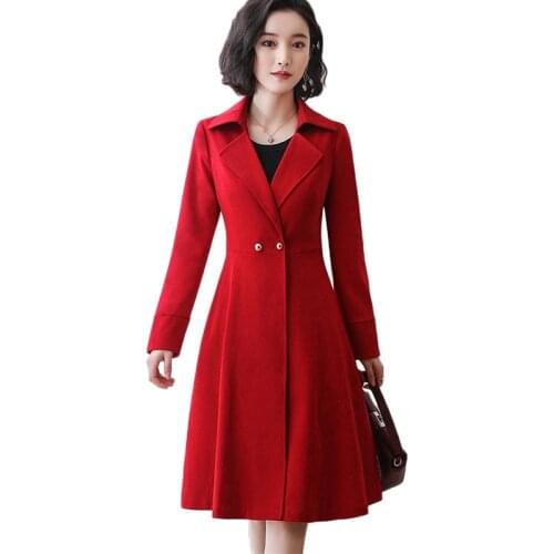 New Spring Autumn Women Trench coat Long Windbreaker coats Plus size Womens Single-breasted Outerwear Korean Casual coats A1147