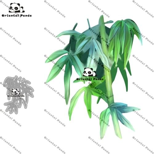 New Dies 2020 Camper Van Metal Bamboo Leaves Dies diy Dies photo album cutting die Scg new die for 2021 craft die fall decor