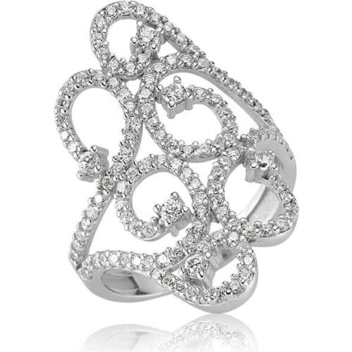 Original silver , Annulus Patterned ,Ring, Good Quality and Affordable Stony ,Rings Types