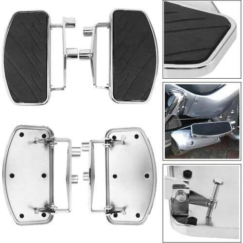 Motorcycle Front Footrest Rider Driver Foot Rest Pegs Floorboard For Honda Shadow Spirit 400 VT750 ACE VT750C VT750CD 1997-2003