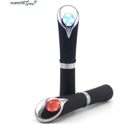 1PC Electric Jade Eye Massager Red Blue Light Warm Treatment for Eye Bag Dark Circle Wrinkle Remove Anti Puffiness Aging