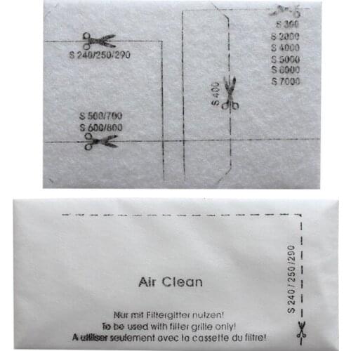 10 Pair Replaceable Vacuum Cleaner Accessory Universal Motor Filter for Miele