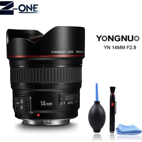 2018 YONGNUO 14mm Ultra-wide Angle Prime Lens YN14mm F2.8N Auto Focus Metal Mount for Nikon DSLR Cameras