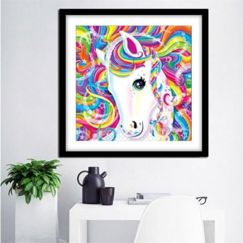 5D DIY Diamond Painting Unicorn Rhinestones Pictures Diamond Embroidery Sale Landscape Diamond desert