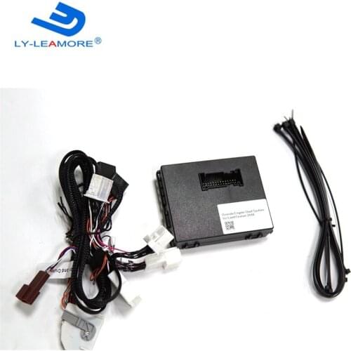 For Land Cruiser 2016-2020 Car Alarm System With Remote Engine start Full Socket Fast Shipping