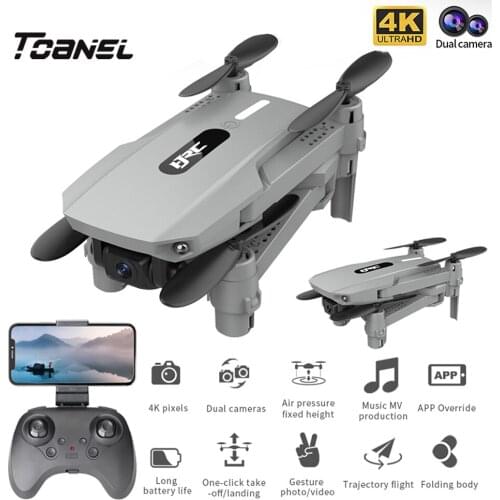 2021New E88 Mini Drone 4K HD Camera Real-Time Transmission Wifi FPV Mini Foldable Quadcopter Helicopter Toy for Boy Gift VS E525