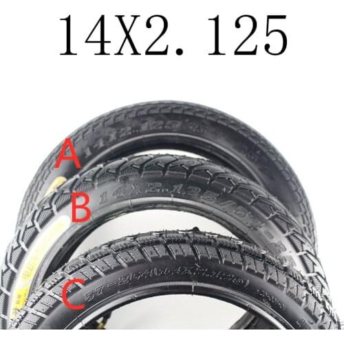 HOT SALE Good Quality 14x2.125(54-254) Inner and Outer Tyre Rubber Tire Fits Many Gas Electric Scooter and E-Bike