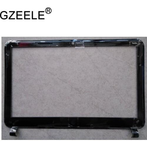 GZEELE New Laptop LCD Front Bezel Cover For HP Pavilion Sleekbook 14 14-B LED Screen Frame JTE39U33TP00 697907-001 for Non-touch