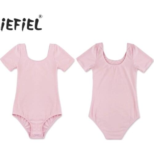 IEFiEL 7 Color Professional Ballet Dancewear for Kids Tutu Dress Girls Leotard Gymnastics Dancing Costume Ballerina for Girls