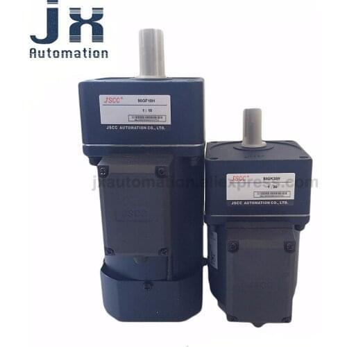 JSCC 60W AC Induction Motor 90YS60GY38+90F30H 380V Three-phase Fixed Speed Motor