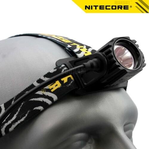 Free Shipping Nitecore HA40 1000 Lumens Cave Exploring Headlamp Uses 4xAA Without Battery Waterproof Light for Late Night Walker