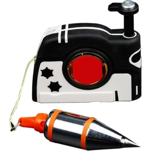 NEW Plumb Bob Setter Magnetic Plumb-Rite with 3/6/4.5/8M Auto Recoiling Cord Quick-Stabilizing Bob