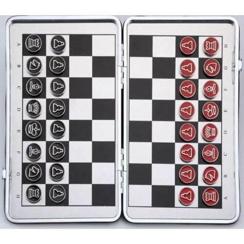 Professional Chess Mini Toy Kit Children Go Chess 3d Games Luxury Table Travel Gift Jogo De Xadrez Luxo Intellectual Development