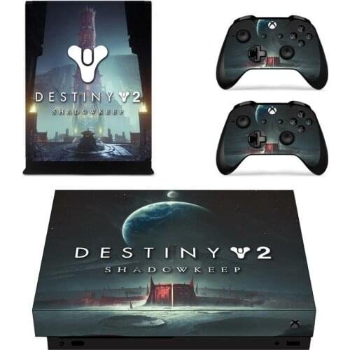 Destiny 2 Shadowkeep Full Faceplates Skin Console & Controller Decal Stickers for Xbox One X Console + Controller Skin Sticker