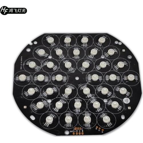 Led light board 36x3w rgb 3in1 led par light dedicated accessories 24V