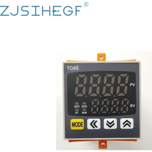TC4S-14R Temp Control, 1/16 DIN, Single display 4 Digit, PID Control, Relay & SSR Output, 2 Alarm Output, 100-240 VAC