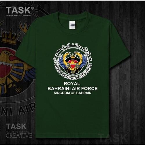Air Force Bahrain BHR Bahraini Islam Arabic BH new Tops t shirt mens clothes Short sleeve country Army Tactical Military 01