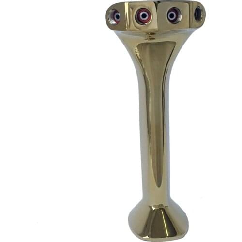 Golden Brass 4 Faucets Snake Beer Tower