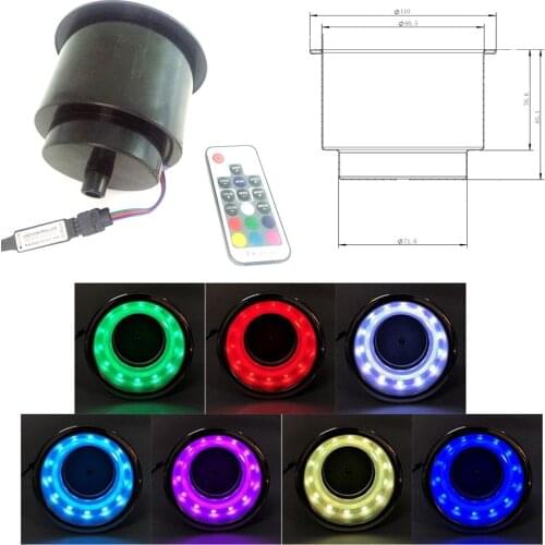 1Pc DC 12V RGB LED Drink Holder With Remote Control Car Beverage Bottle Cup Holders Drinks Holders For Boat Marine RV Truck Auto