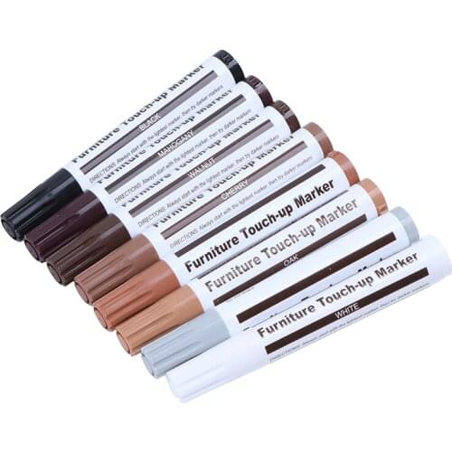 1pc Wood Furniture Touch Up Kit Marker Cream Pen Wood Scratc h Filler Remover Repair