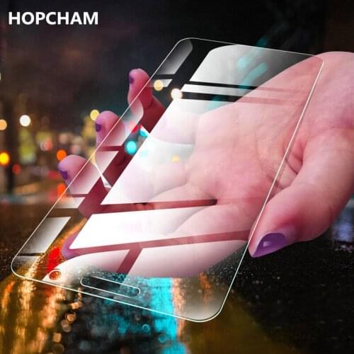 HOPCHAM 2Pack Phone Screen Protector For Xiaomi Redmi 4X Glass Tempered Glass For Xiaomi Redmi 4X Glass Anti-scratch Phone Film