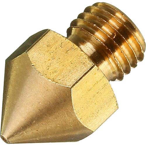 5pcs Creality 3D CR-10 MAX Nozzle 0.2-1.0MM 0.4mm Copper M6 Thread Extruder Nozzles Specially For CR-10S PRO V2 3D Printer Parts