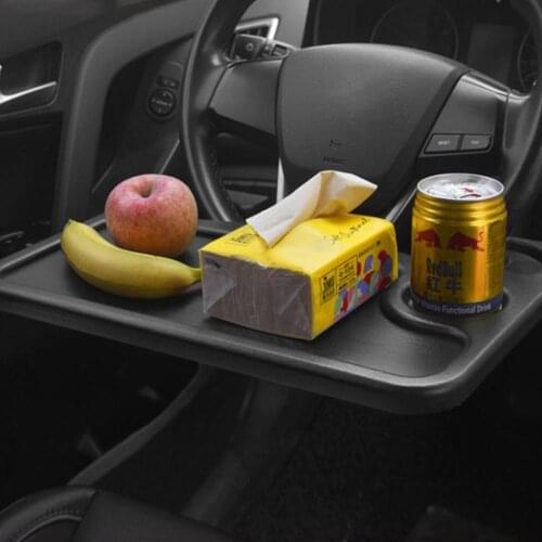 Car Portable Multifunctional Desk Mount Stand Steering Wheel For Laptop Computer Coffee Eat Work Drink Food Board Table Holder
