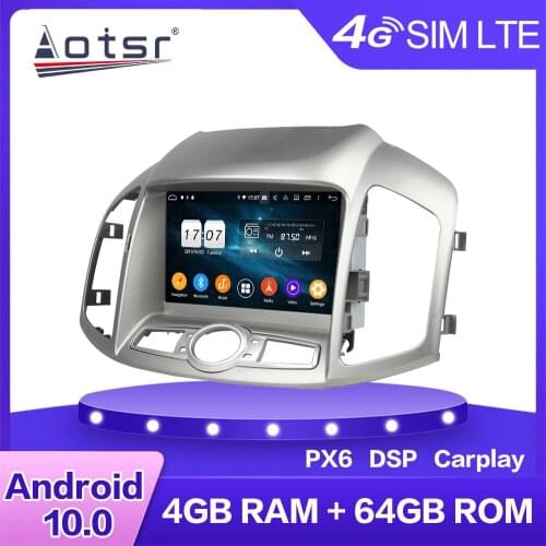 Car Android DVD Player For Chevrolet captiva 2012 - 2017 Multimedia Radio Stereo PX6 Car GPS Navigation 4G LTE WIFI BT Head Unit