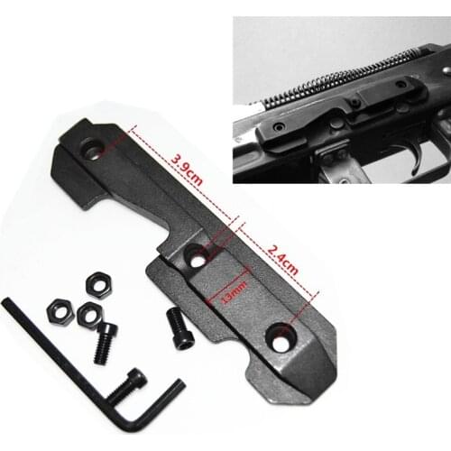 FIRECLUB Side Rail Scope Mount Steel Dovetail Fits Stamped or Milled Receiver Tactical Rifle Scope Mount For Outdoor Hunting