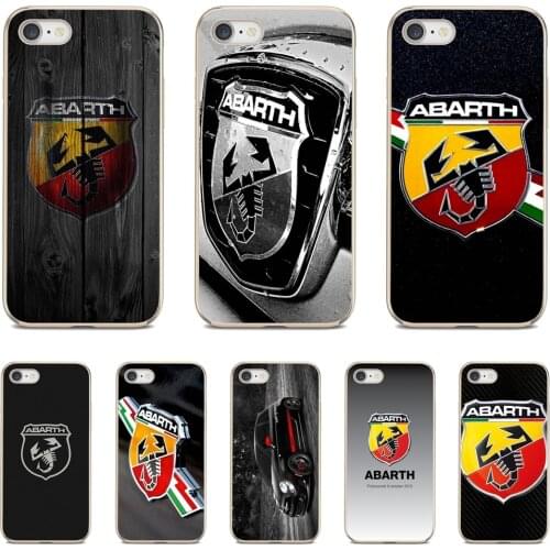 For-Sport-Car-ABARTH-Logo For Xiaomi mi Redmi Note 3 4 4X 5 6 7 8 8t 9 9s 9t 10 pro lite Soft TPU Covers