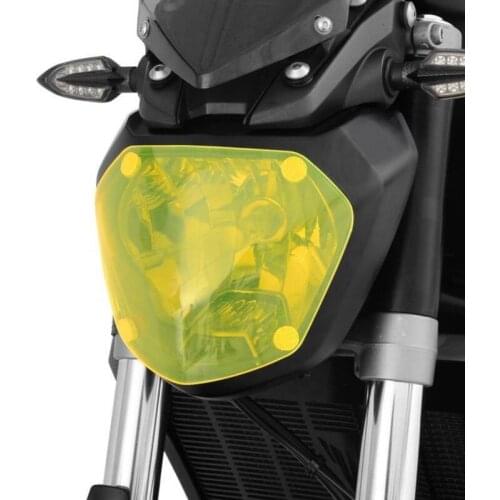 FOR YAMAHA MT-07 MT07 MT 07 2013-2017 14 15 16 Motorcycle Accessories Headlight Protection Guard Cover