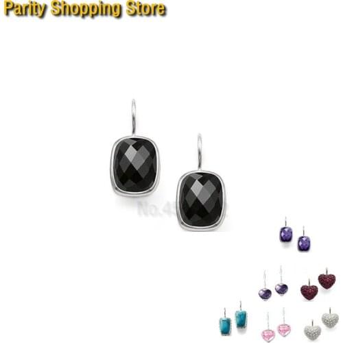 EG1217 Flattering Clip Earrings Euro-American style Glam And Soul Good Silver Jewerly For Women 2015 Ts Gift 925 Sterling silver