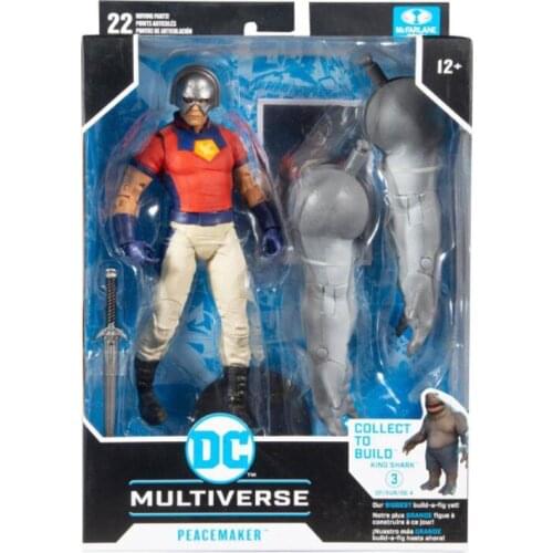 DC MULTIVERSE THE SUICIDA SQUED Peacemaker Joints Movable 7-inches Action Figure Model Toys Limited Collection Birthday Gifts