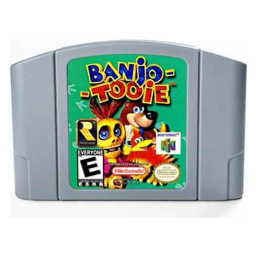 Banjo-Tooie Banjo Tooie For 64 Bit Game Cartridge USA Version NTSC Format