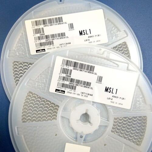 GRM21BR71H105KA12L SMD MLCC 0805 1uF(105) ±10% 50V Ceramic Capacitor GRM21BR70J106KE76L SMD MLCC 0805 10uF(106) ±10% 6.3V