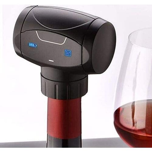 Kitchen Sealer Bottle Stopper Wine Corks Silicone Automatic Vacuum Keep Fresh For Up To 7 Days Plastic Pump Electric Gift Tool