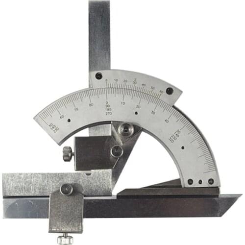 Multi-function Angle Stainless Steel Measuring Finder Ruler 0-320 Degree Precision Universal Bevel Protractor Tool
