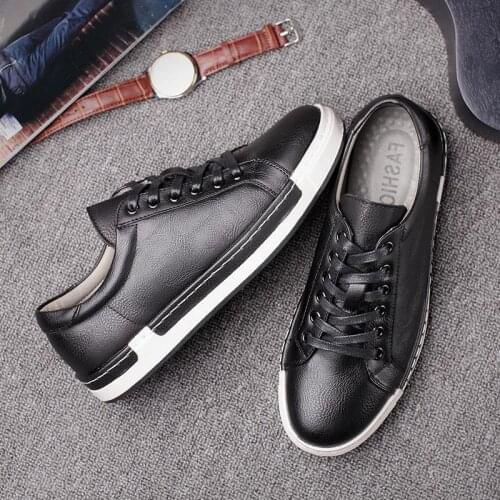 Casual shoes men sneakers 2021 new arrival fashion flats Oxford Shoes cozy pu leather breathable men shoes zapatos hombre