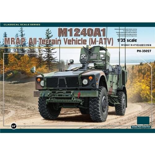 PANDA HOBBY PH35027 1/35 Scale M1240A1 MRAP All-Terrain Vehicle (M-ATV)