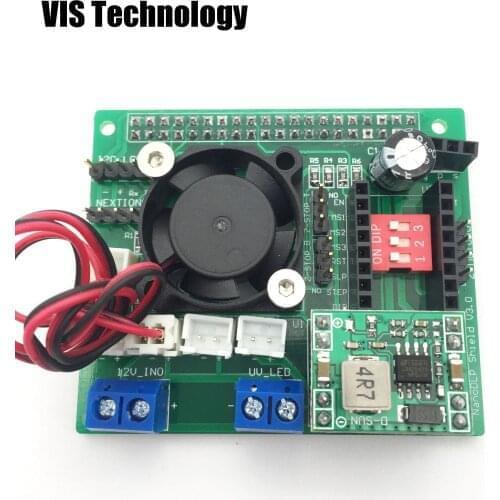 1set well soldering Nanodlp shield V3.0 board with A4988 or DRV8825 for SLA Nano printer Thingiverse TOS