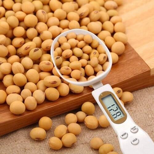 500g/0.1g Portable LCD Digital Kitchen Scale Measuring Spoon Gram USB Spoon Cooking Food Coffee Sugar Spoon Scale Kitchen Tool