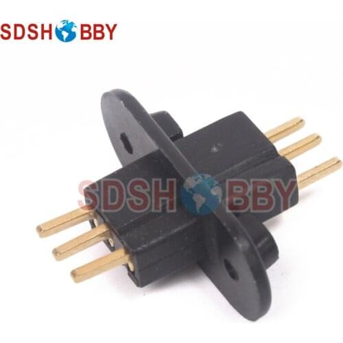 Rcexl Dans 3 Pin Connector Plugs*1 pair with Bracket