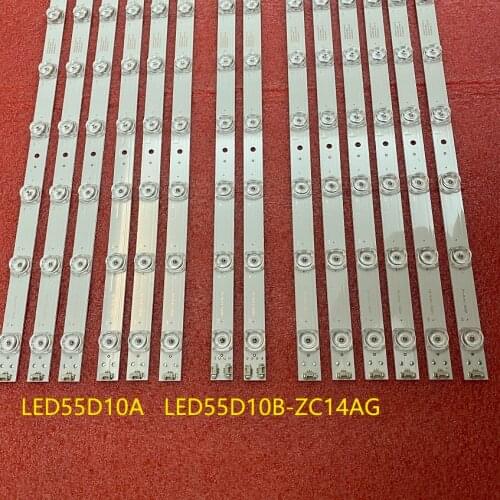 14pcs LED Backlight for 55ULES76T2 LS55H510X LED55K36U LED55K35U LC546PU1I01 LS55AL88U71 LED55D10B LED55D10A-ZC14AG-01 ZC14 02