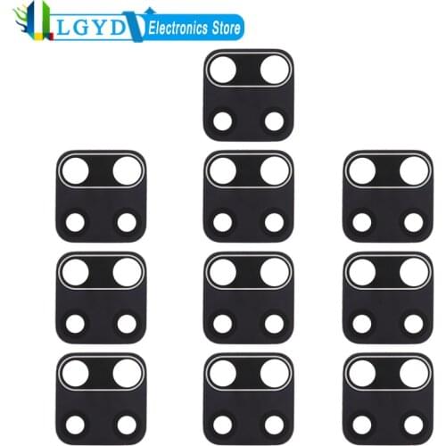 10 PCS Back Camera Lens for Xiaomi Redmi Note 9 / Redmi 10X 4G Rear Camera Lens Replacement