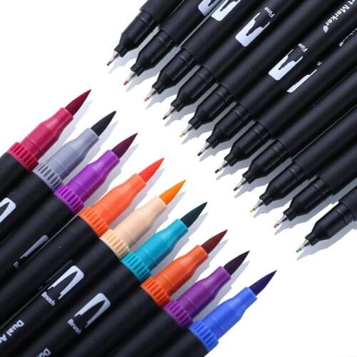 Art supplies Colors arts and crafts supplies Art Markers Drawing Painting Pens Brush Pen Coloring Manga Calligraphy