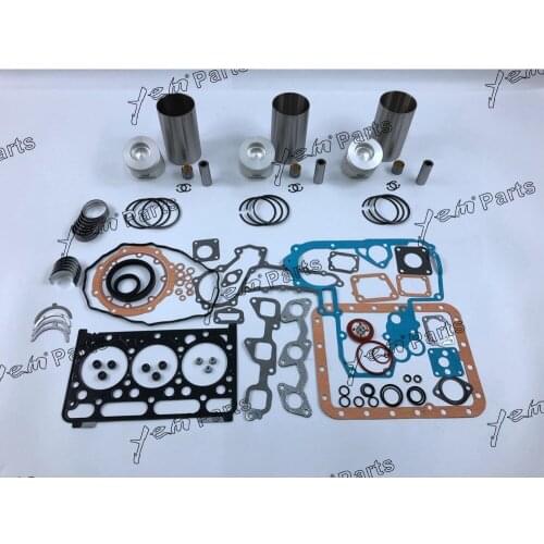 For kubota engine D1703 D1703-DI overhaul rebuiding kit piston bearing gasket kit