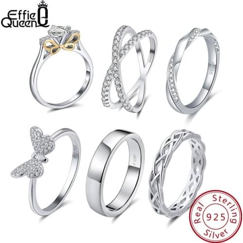 Rings With Cubic Zirkonia For Women Effie Queen China