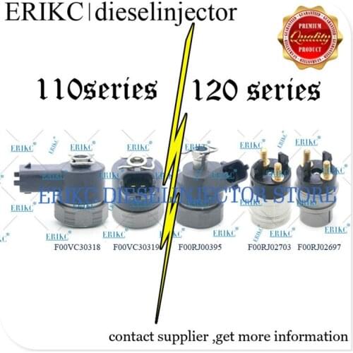 ERIKC Solenoid Air Valve F00vc30318 F00vc30319 F00rj00395 Magnetic Valve F00rj02703 F00rj02697 Electro Valve for Diesel Injector