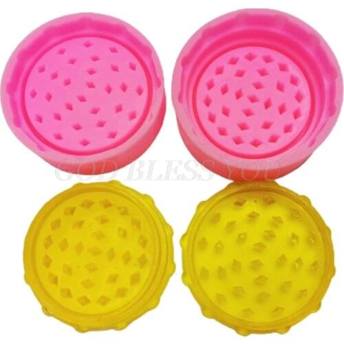 Tobacco Grinder Smoke Spice Crusher Casting Silicone MouldDIY Crafts Making Tools Epoxy Resin Mold Drop Shipping